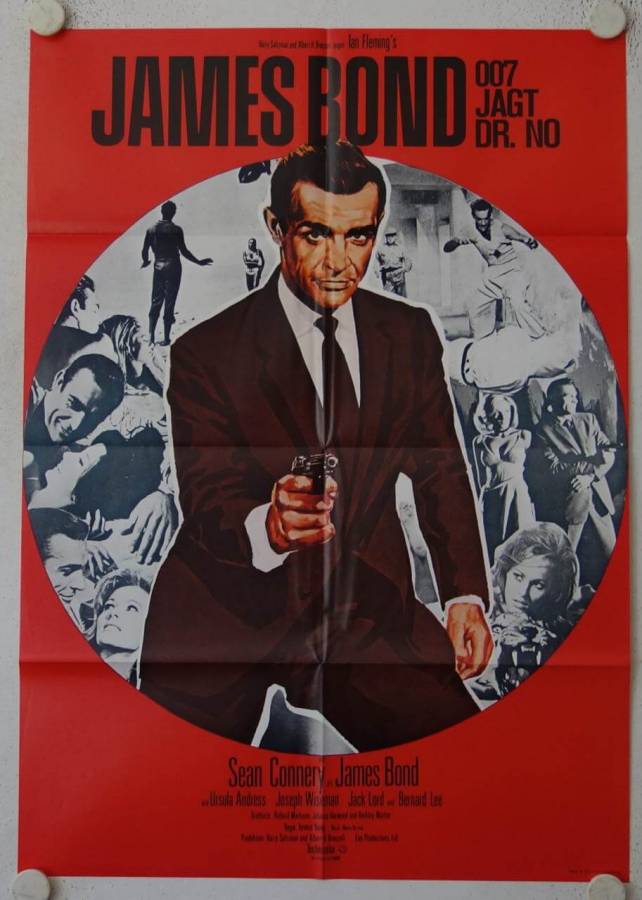 Dr. No re-release german movie poster